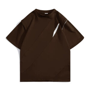 Ripped Patchwork Design T-Shirt